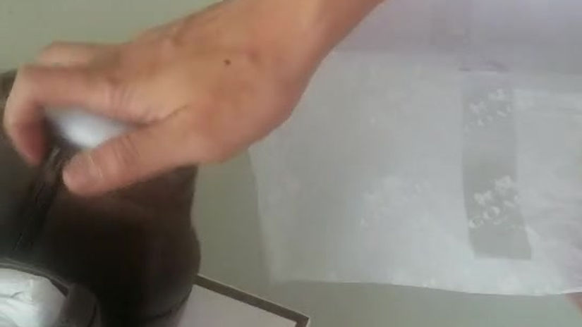 IM-101 on wrapping paper